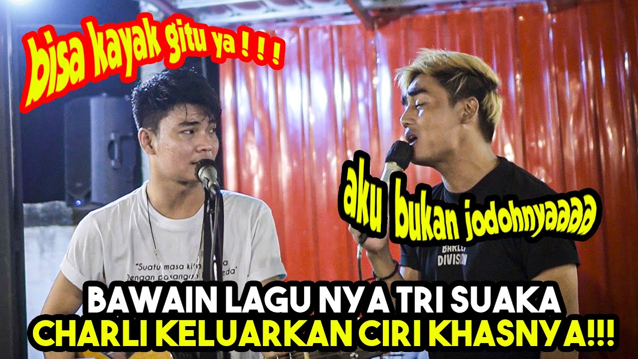 AKU BUKAN JODOHNYA - TRI SUAKA (LIVE) FEAT CHARLY VAN HOUTEN background