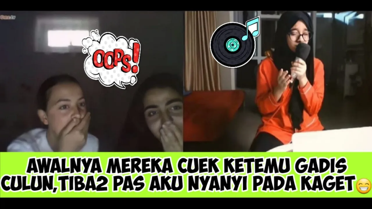 NYAMAR JADI SI GADIS CULUN,MEREKA SEMUA PADA GAK NYANGKA!!! OME TV INTERNASIONAL. background