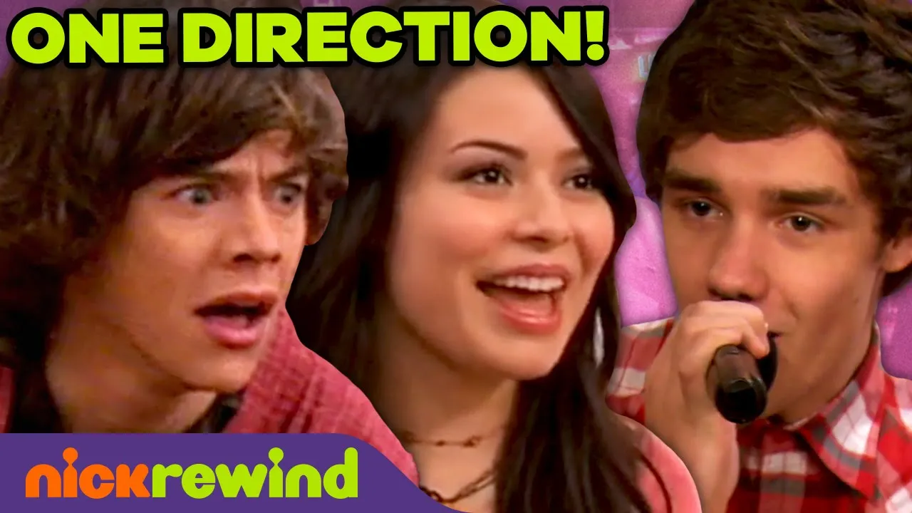 One Direction Stars on ‘iCarly’ 🤩 (ft. "What Makes You Beautiful") | @NickRewind