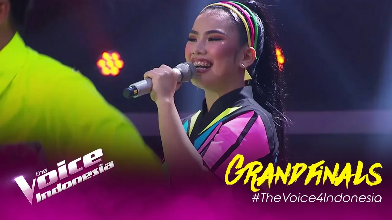 Meraih Bintang (Via Vallen) - Vionita | Grandfinal | The Voice Indonesia GTV 2019 background