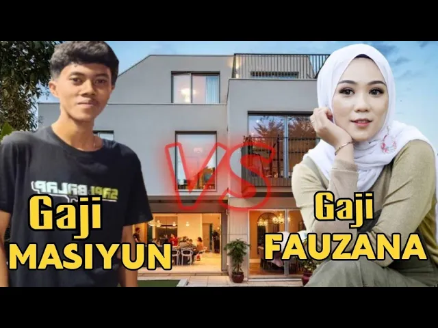 SIAPA PALING TAJIR || GAJI YOUTUBE MASIYUN VS FAUZANA
