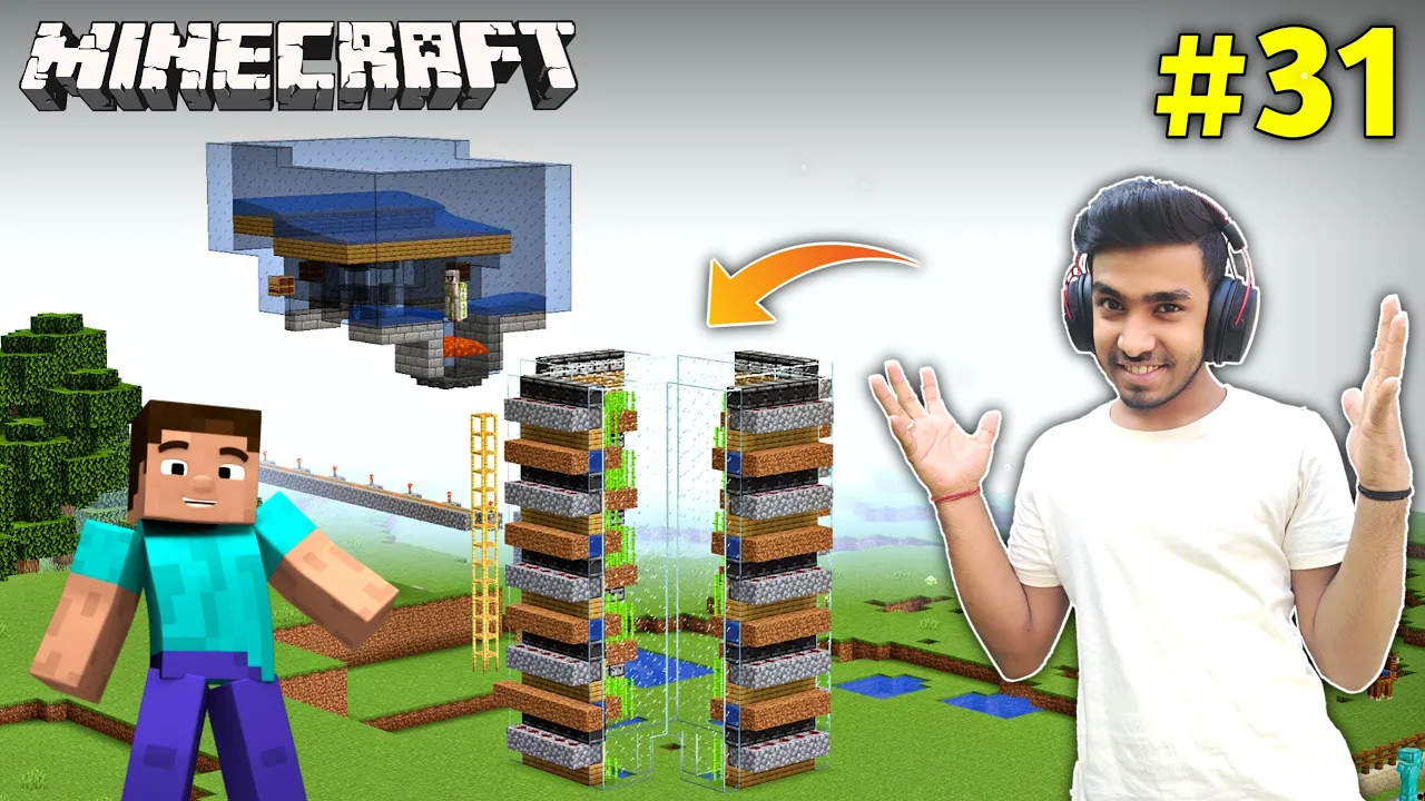I MADE AUTOMATIC GIANT SUGARCANE FARM | MINECRAFT GAMEPLAY #31 poster — similar to SUGARCANE JUICE | Making Farm Fresh Healthy Juice in Village | Natural Juice | Summer Health Drinks