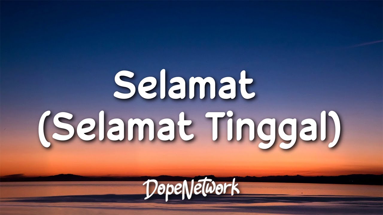 Virgoun feat. Audy - Selamat (Selamat Tinggal)(Lirik Lagu/Lyrics) background