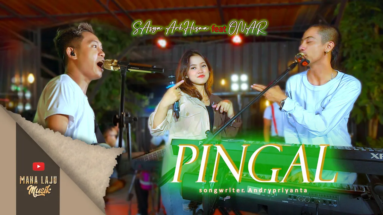 PINGAL - SASYA ARKHISNA FEAT ONAR (OFFICIAL LIVE MAHA LAJU MUSIK) background