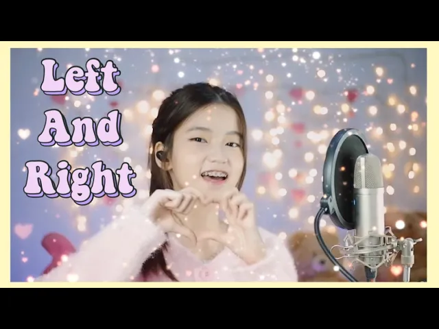 Left And Right - (Charlie Puth feat. Jung Kook BTS) | Shania Yan Cover background