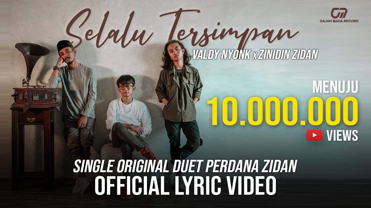 SELALU TERSIMPAN - VALDY NYONK X ZINIDIN ZIDAN (OFFICIAL LYRIC VIDEO)
