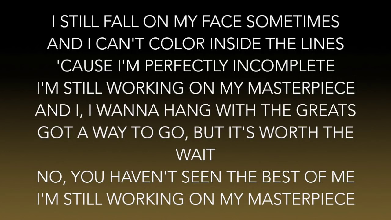 Jessie J - Masterpiece (Lyrics) background