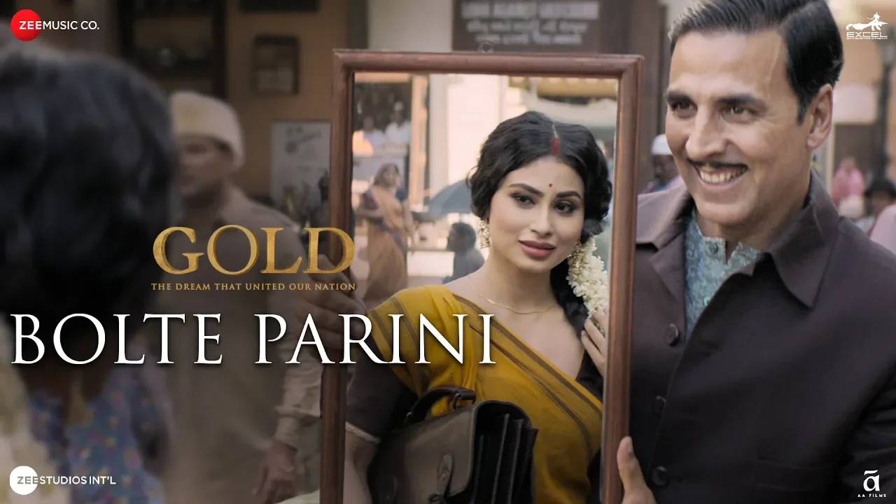 Bolte Parini | Gold | Akshay Kumar | Mouni Roy | Arko background