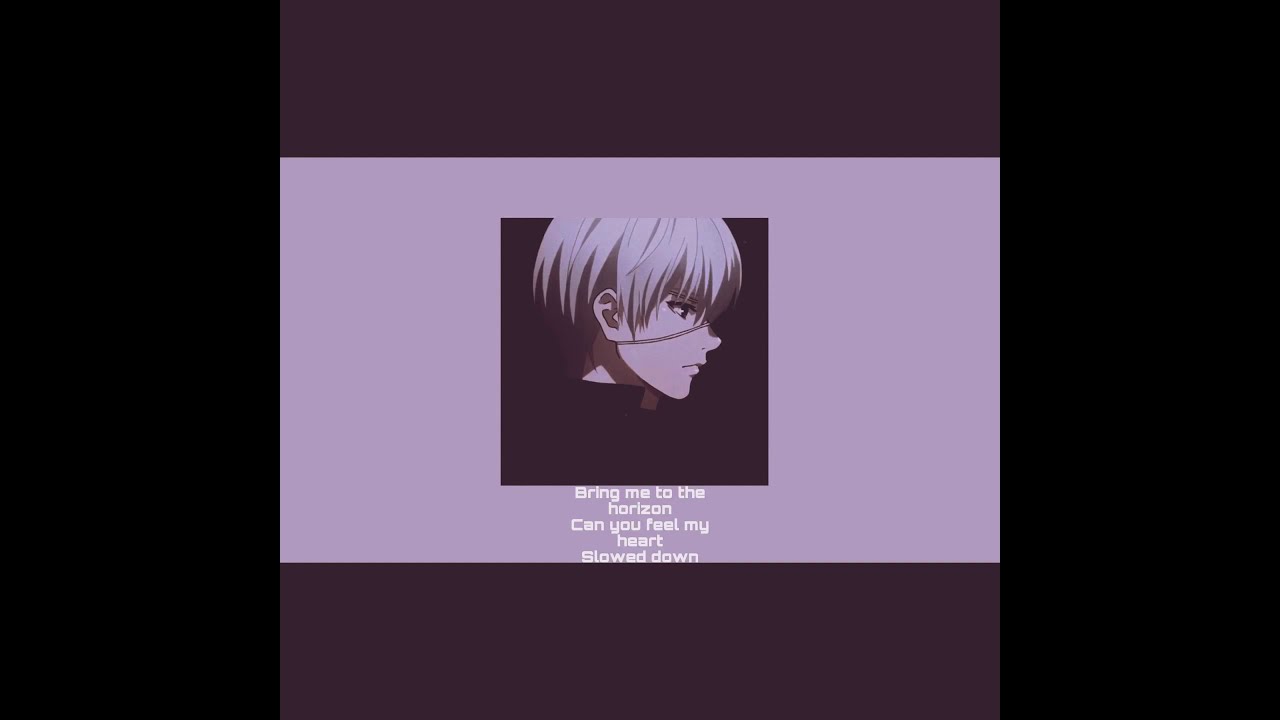 Bring me the horizon ~ can you feel my heart ~ slowed down background
