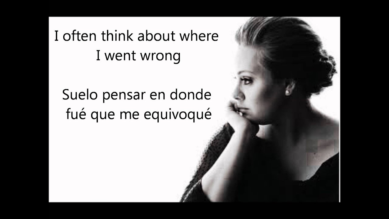 Adele- Don't you remember subtitulos en ingles y español background