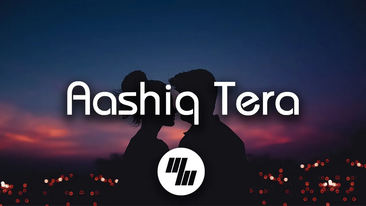 Lyrical: Aashiq Tera | Happy Bhag Jayegi | Sohail Sen & Altamash Faridi | 21 Wave Music background