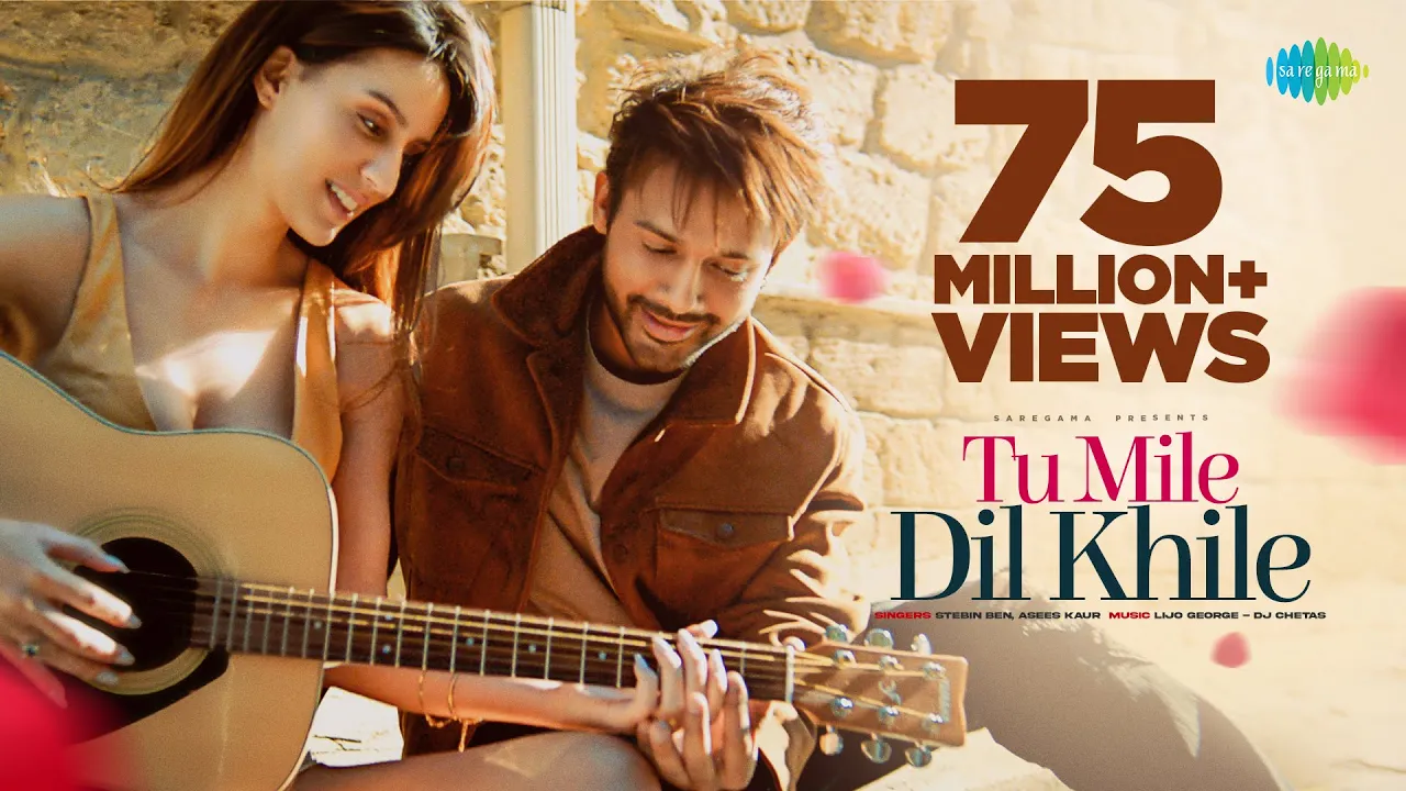 Tu Mile Dil Khile | Stebin Ben | Asees Kaur | Larissa B | Lijo G-Dj Chetas | Latest Hindi Song 2023 background