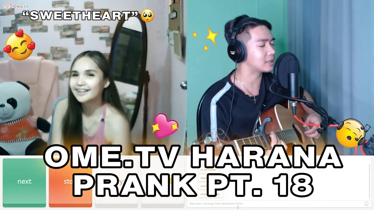 OME.TV HARANA PRANK PART 18 (I MET THIS CUTE ANGEL) LAUGHTRIP + KILIG MOMENTS ๐ | Edwin Hurry Jr.