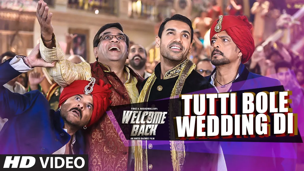 Tutti Bole Wedding Di VIDEO Song - Meet Bros & Shipra Goyal | Welcome Back | T-Series background