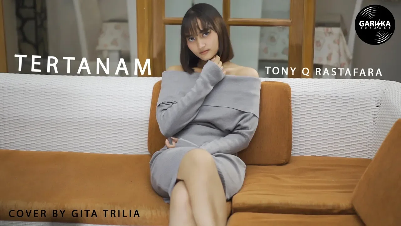 TONY Q RASTAFARA - TERTANAM (Cover By Gita Trilia) background