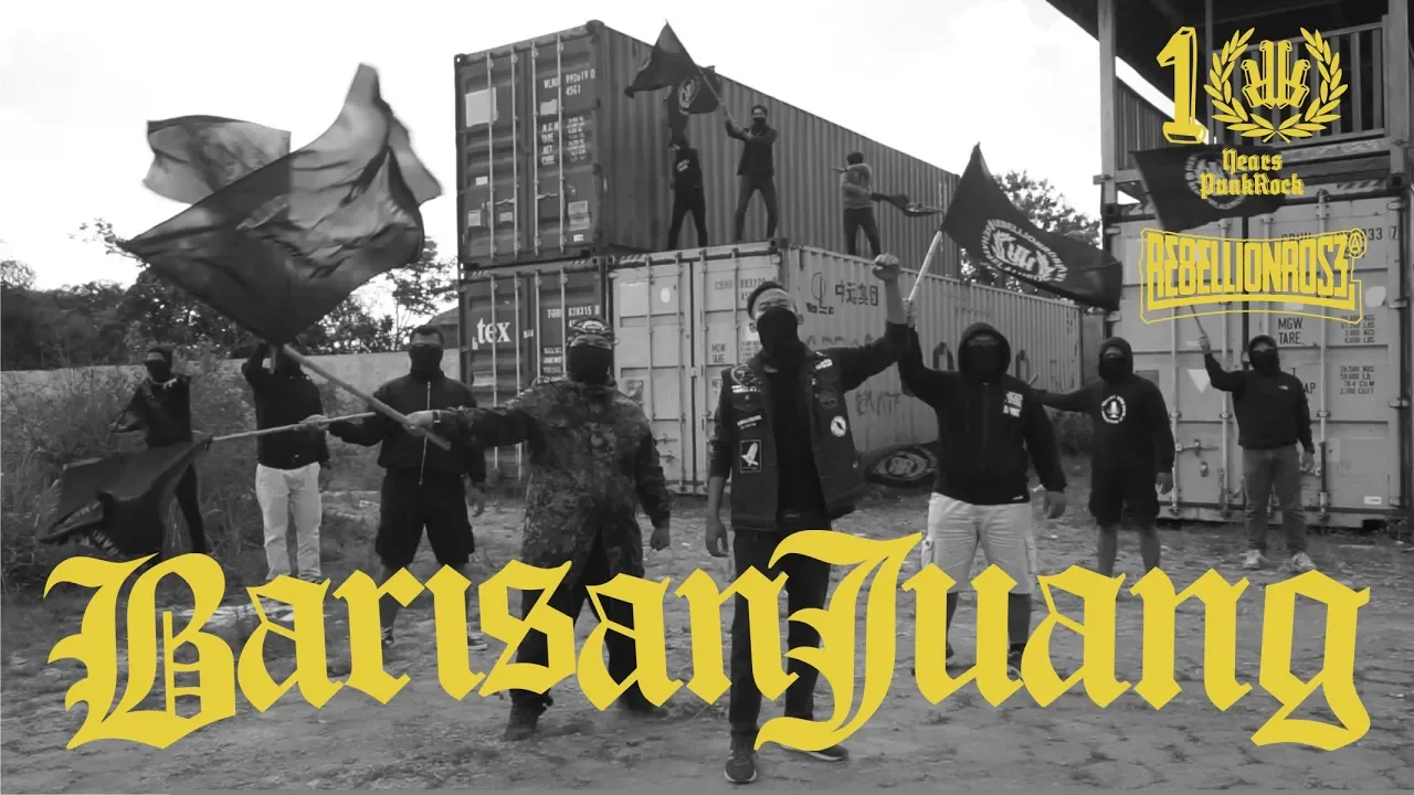 Rebellion Rose - Barisan Juang (Official Music Video) backdrop