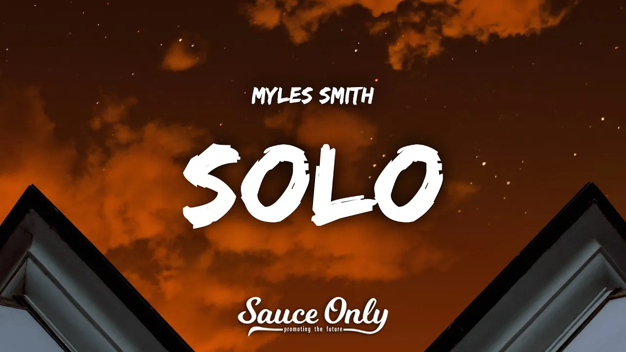 Myles Smith - Solo (Lyrics) background