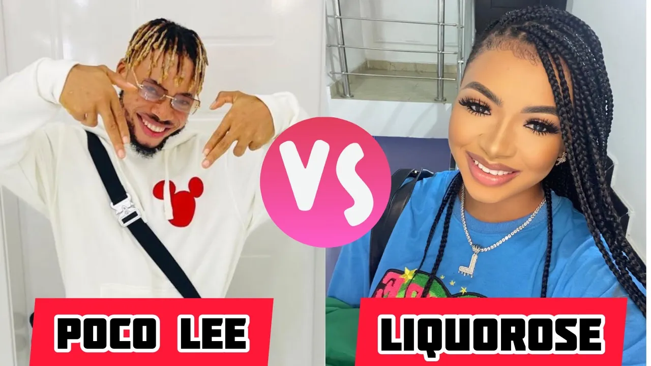 Poco lee vs Liquorose bbnaija Afro dance challenge, Who is the winner background