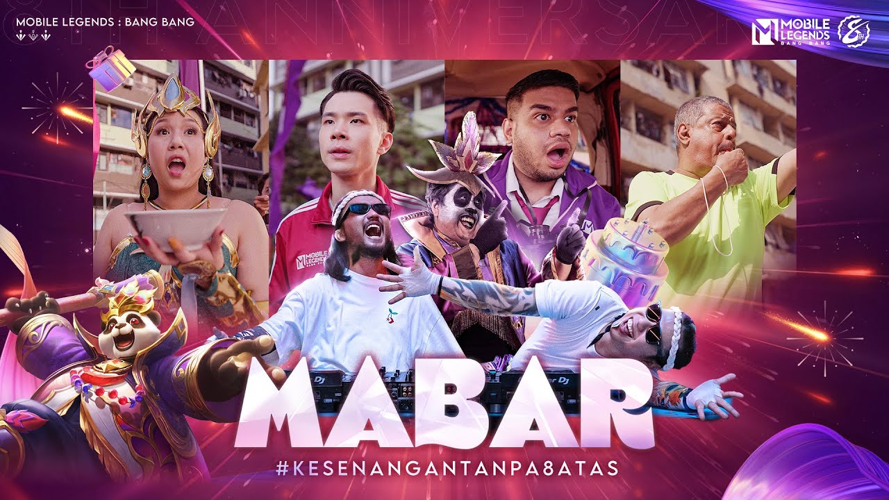 MLBB 8th MV | MABAR feat. FEEL KOPLO | Syifa Hadju, SiscaKohl, Jess No Limit, Fadil Jaidi & Pak Muh