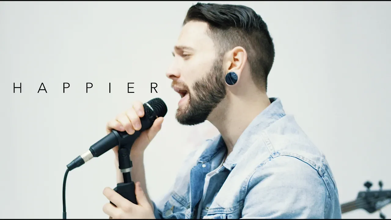 Happier - Marshmello ft. Bastille (Fame on Fire Rock Cover) background