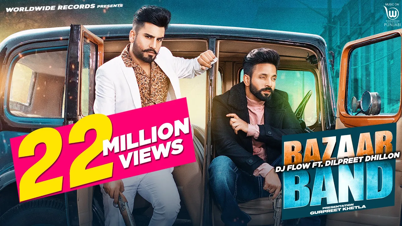BAZAAR BAND | DJ FLOW | DILPREET DHILLON | (OFFICIAL VIDEO) LATEST PUNJABI SONGS | 4K