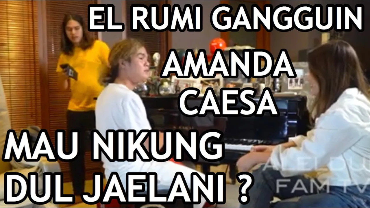 EL RUMI JANJIAN AMA AMANDA CAESA. DUL JAELANI IKHLAS poster — similar to AMANDA CAESA DICOMBLANGIN SAMA DUL JAELANI