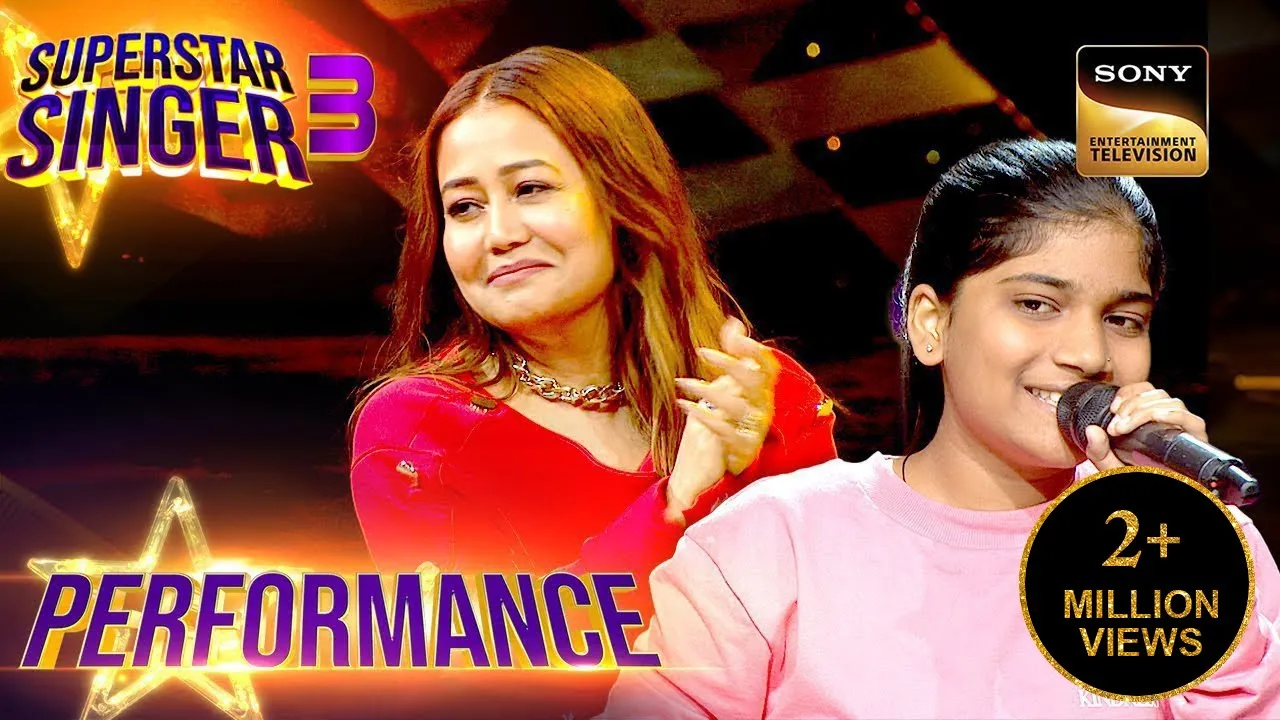 Superstar Singer S3 | Khushi के "Chal Tere Ishq Mein" Performance से सभी को हुआ प्यार | Performance background