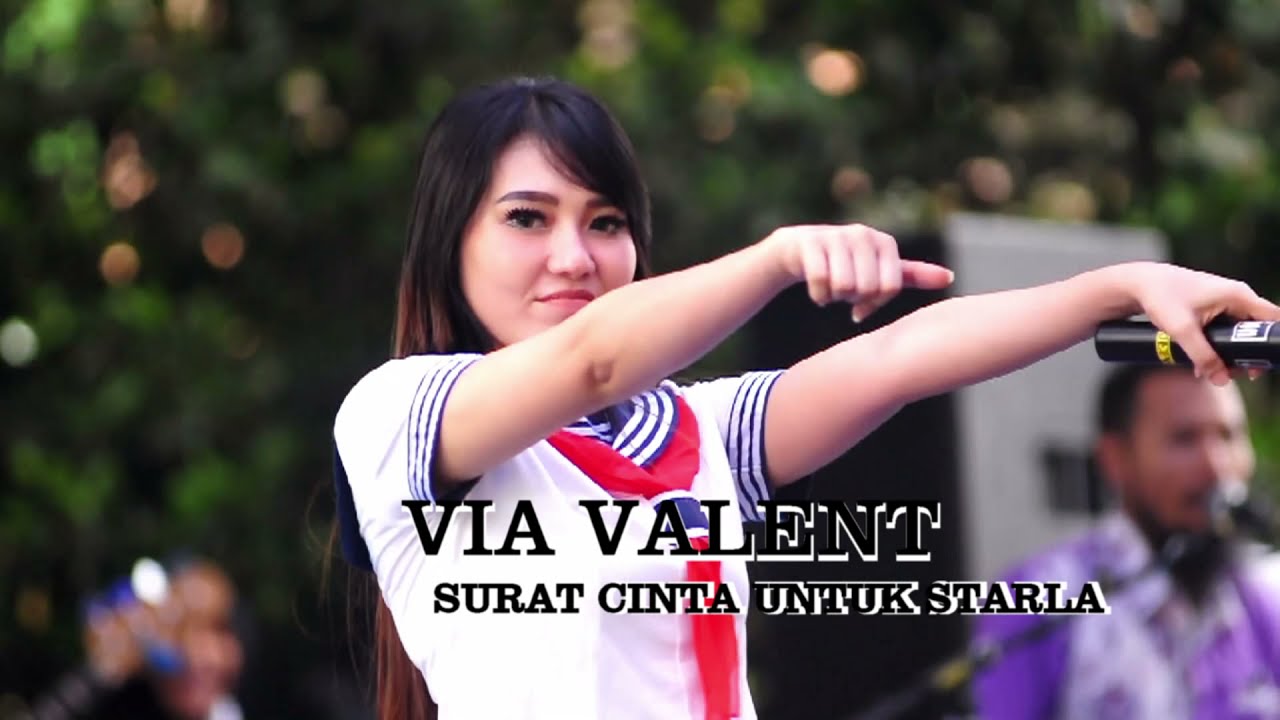 VIA VALLEN - SURAT CINTA UNTUK STARLA - SAFANA LIVE SMAN 1 GEGER MADIUN background