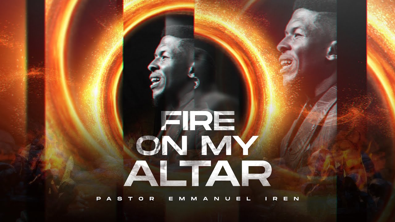 FIRE ON MY ALTAR background