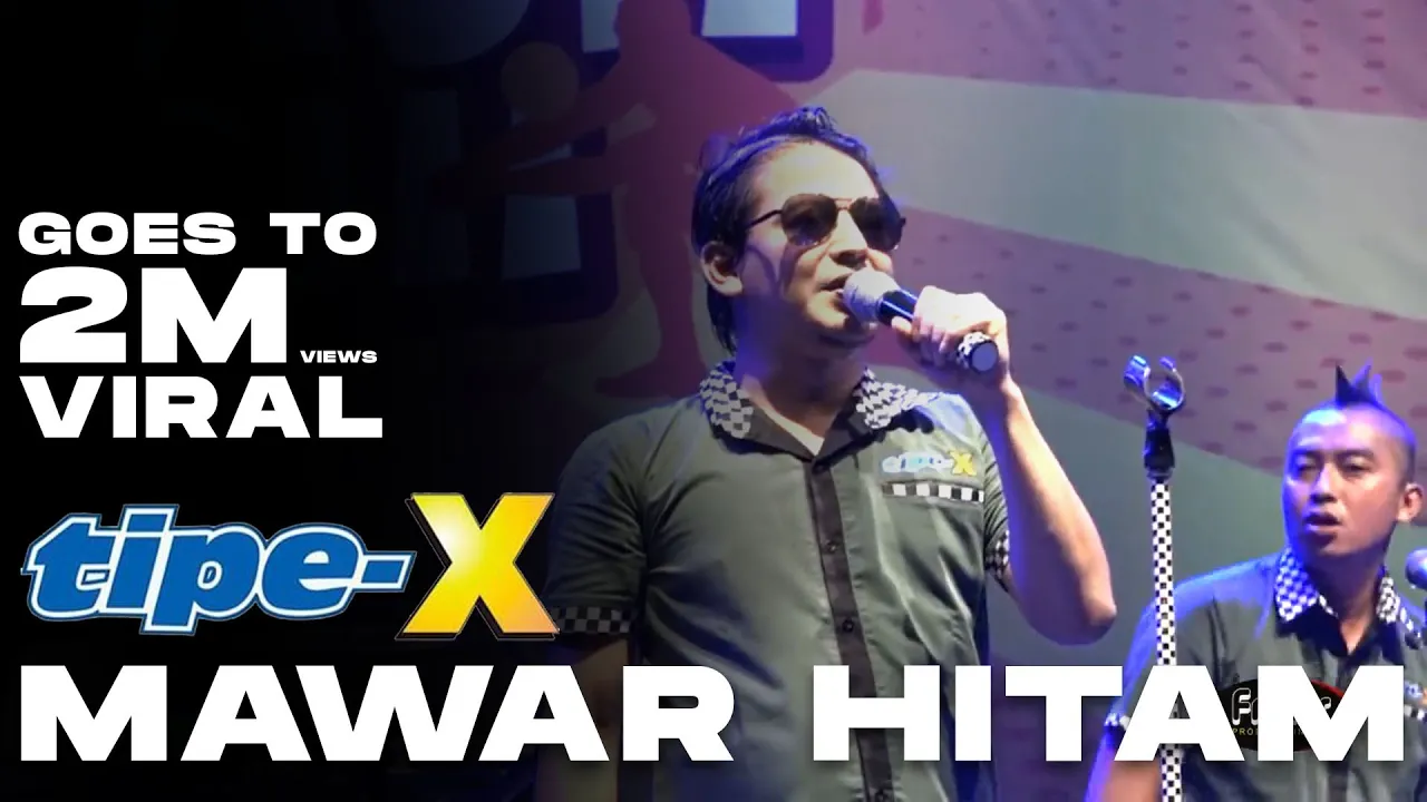 TIPE X - MAWAR HITAM | LIVE IN WONOGIRI 17 DES 2017 background