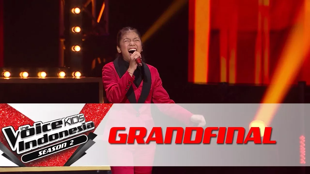 Anggis "Through the Fire" | Grand Final | The Voice Kids Indonesia Season 2 GTV