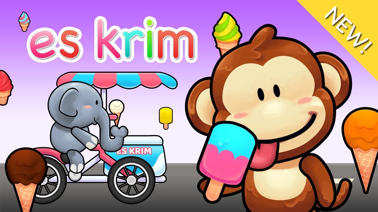 Lagu Anak Indonesia | Es Krim background