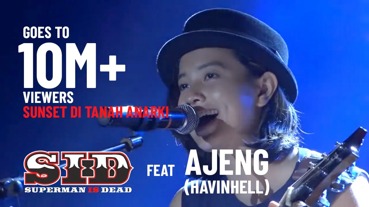 Superman Is Dead - Sunset di Tanah Anarki LIVE IN CONCERT ! background