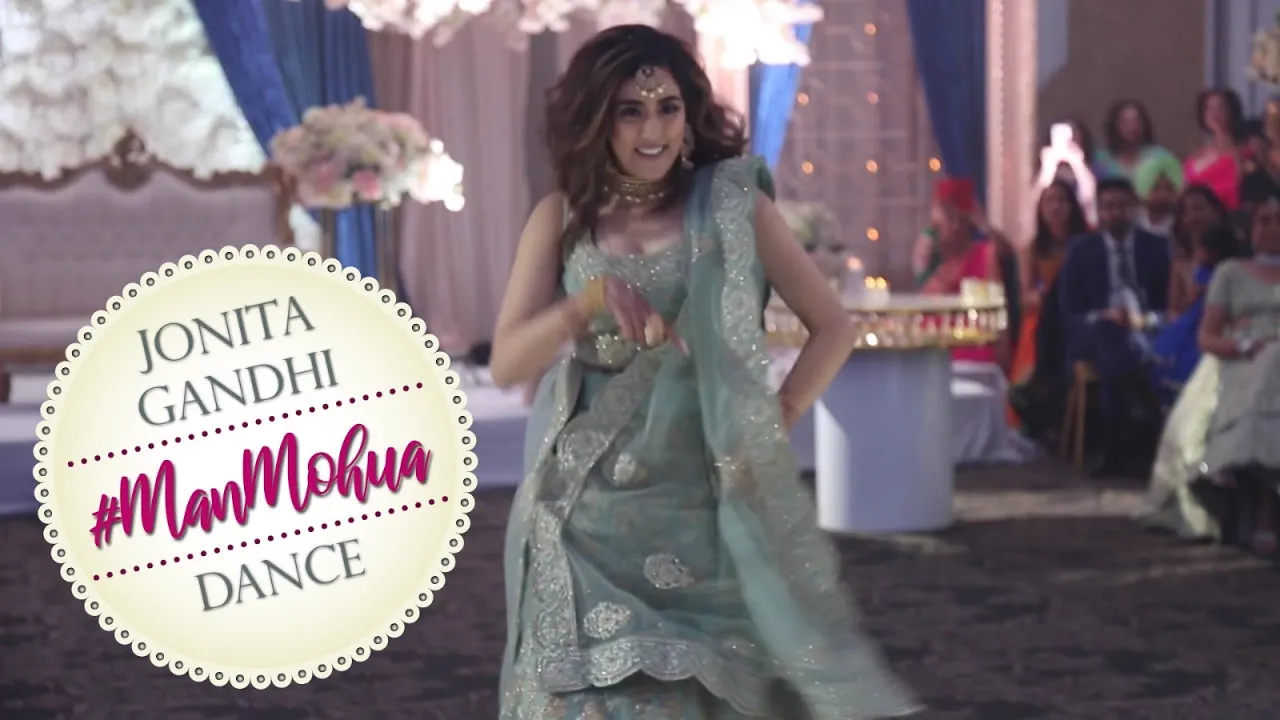 Dance Performance at my Brother's Wedding ЁЯТЩ - Jonita Gandhi background