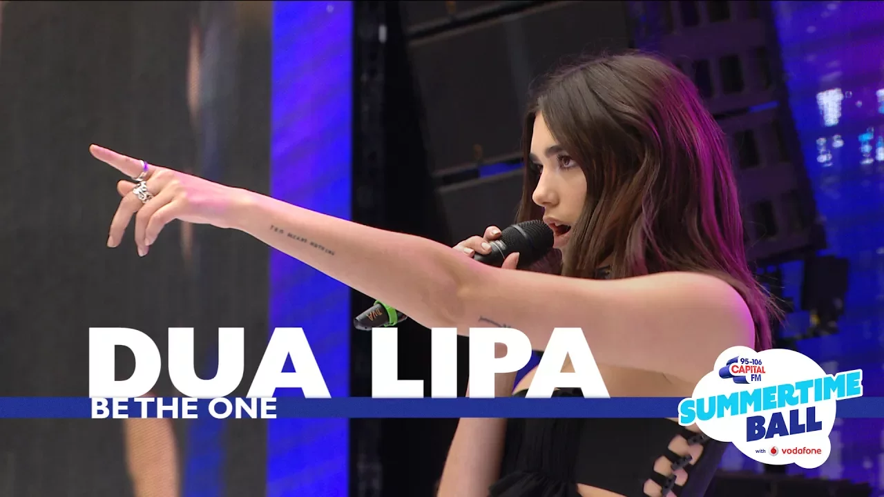 Dua Lipa - 'Be The One' (Live At Capital's Summertime Ball 2017) background