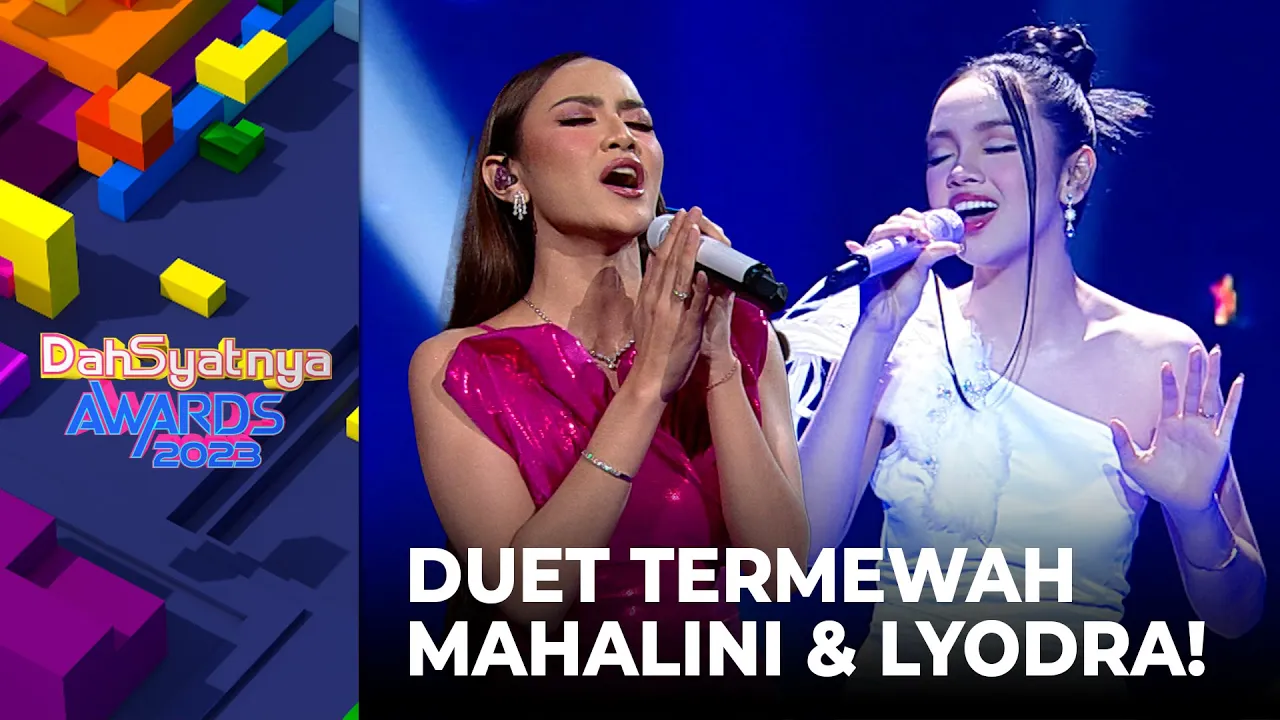 Lyodra x Mahalini - Medley Song! | DAHSYATNYA AWARDS 2023 background