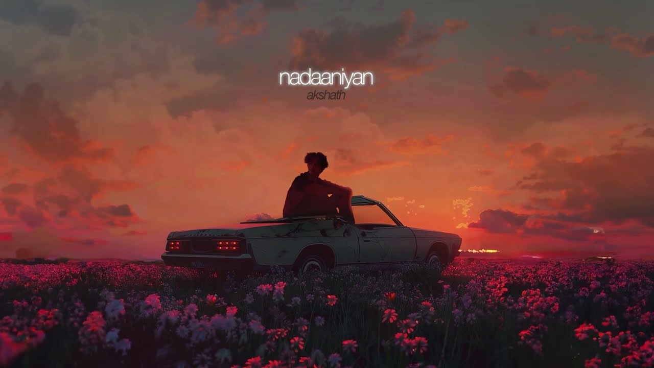 Akshath - Nadaaniyan (Official Lyric Video) background