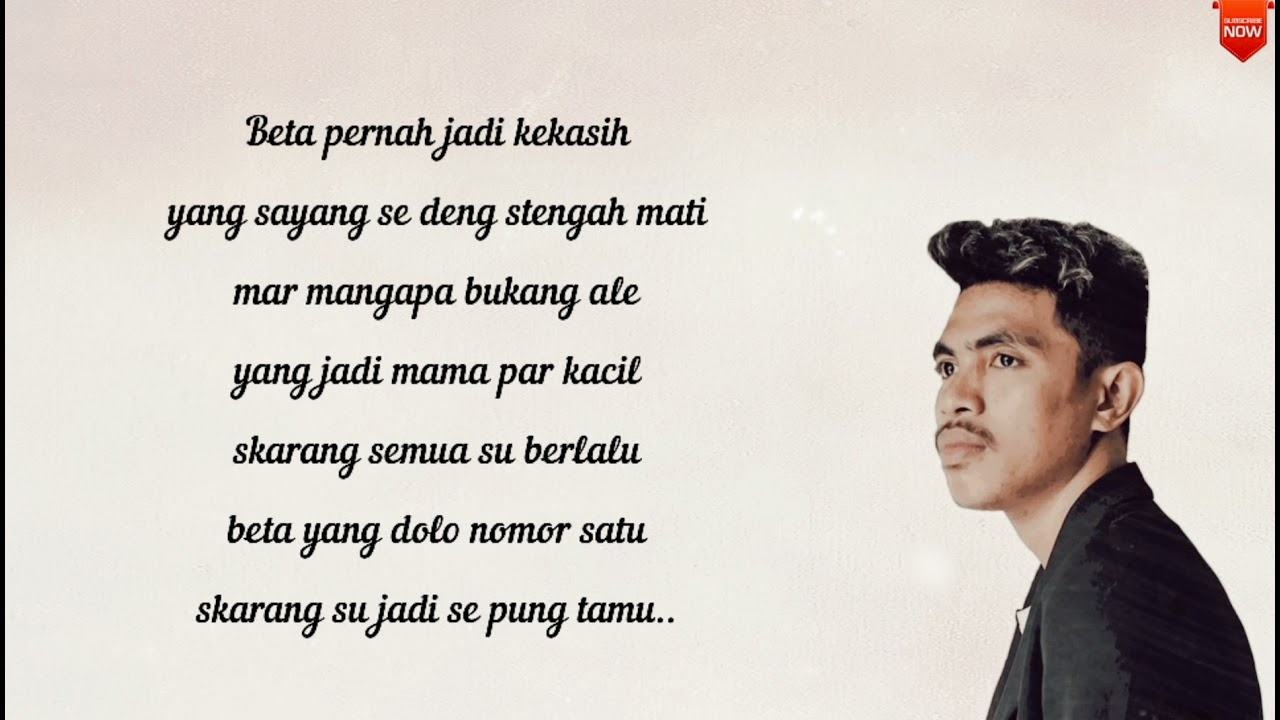Fresly Nikijuluw - JADI TAMU - (official lyric Video ) background