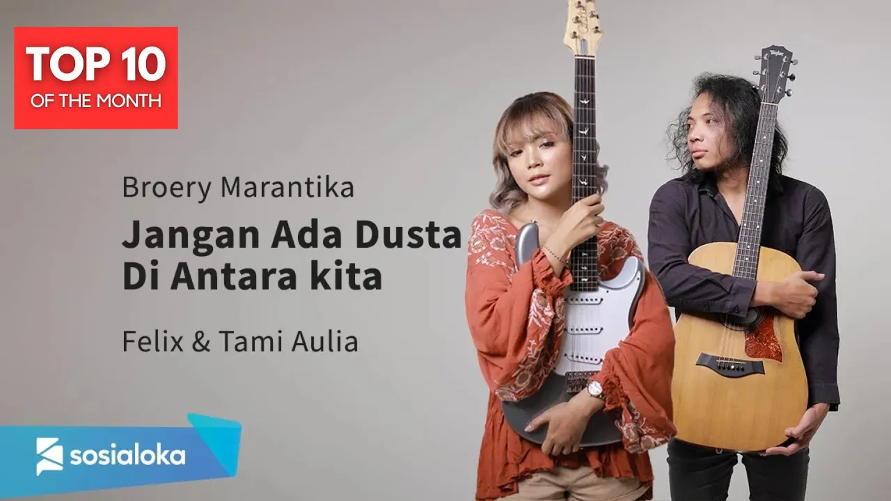 JANGAN ADA DUSTA DIANTARA KITA BROERY MARANTIKA | FELIX IRWAN ❤ TAMI AULIA COVER background