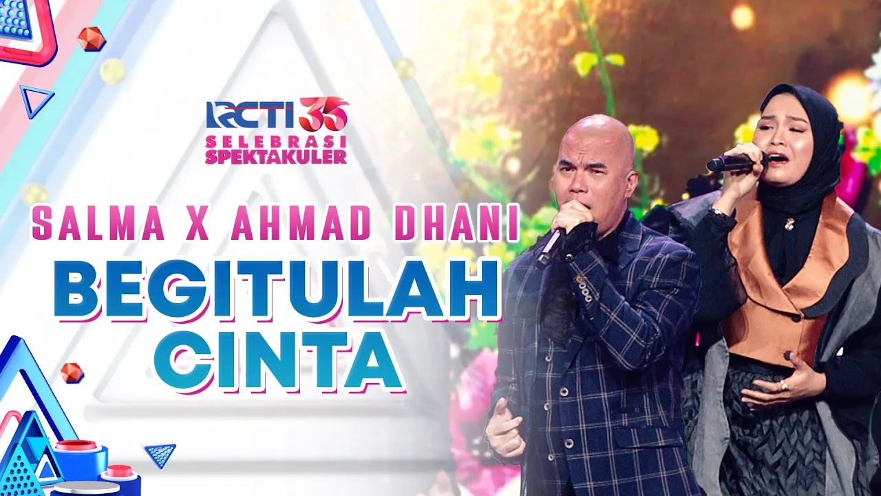 Ahmad Dhani x Salma Salsabil - Begitulah Cinta | SELEBRASI SPEKTAKULER RCTI 35 backdrop