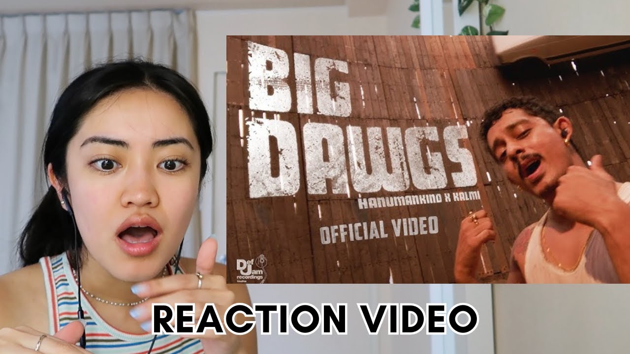 CRAZIEST music video production... Japanese-Indian Reacts: Big Dawgs | Hanumankind Ft. Kalmi background