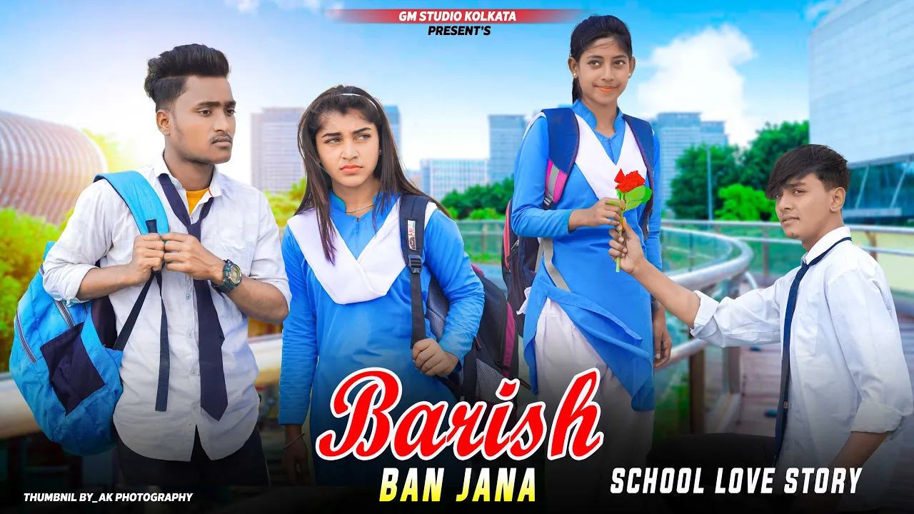 Baarish Ban Jaana | Sad School Love Story | Payal Dev, Stebin Ben | New Hindi Song 2022 | GM Studio background