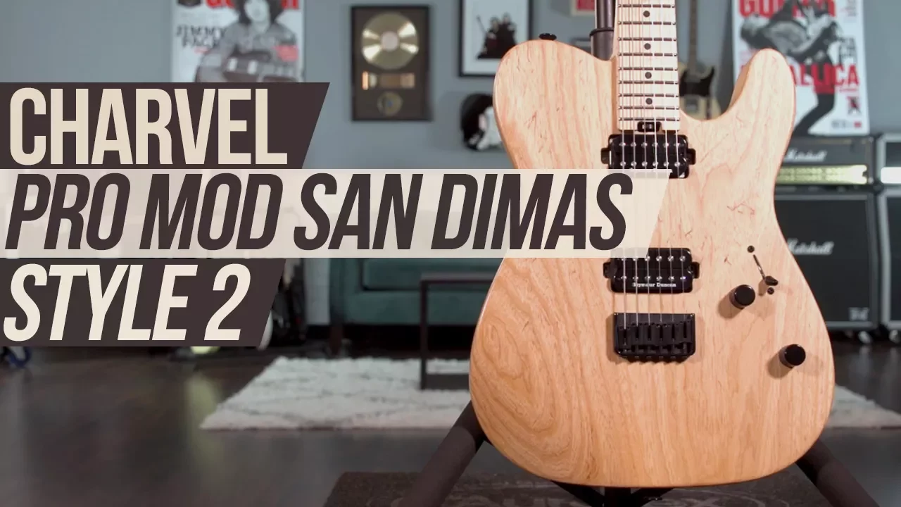 Charvel Guitars Pro Mod San Dimas Style 2 HH HT M Ash Guitar background