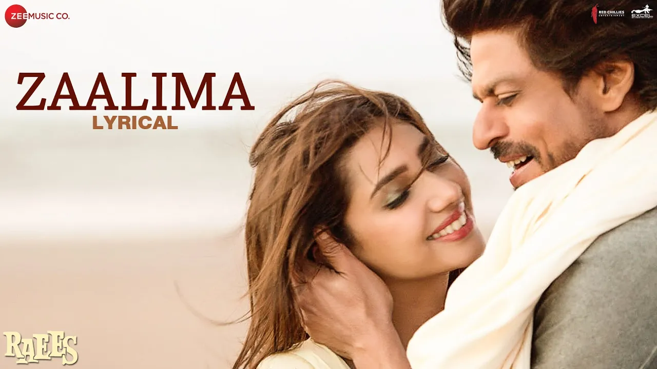 Zaalima - Lyrical | Raees | Shah Rukh Khan & Mahira Khan | Arijit Singh & Harshdeep K | JAM8-Pritam background