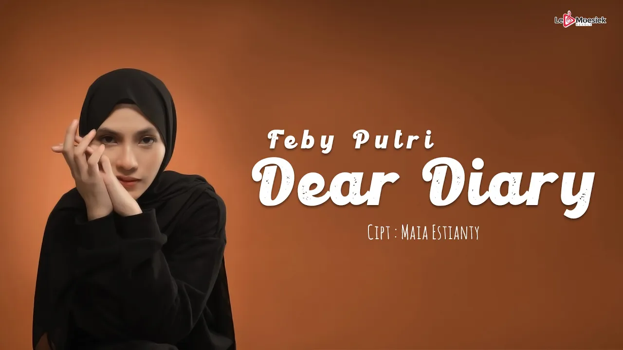 Feby Putri - Dear Diary (Official Lyric Video) "Soundtrack Badai Pasti Berlalu" background
