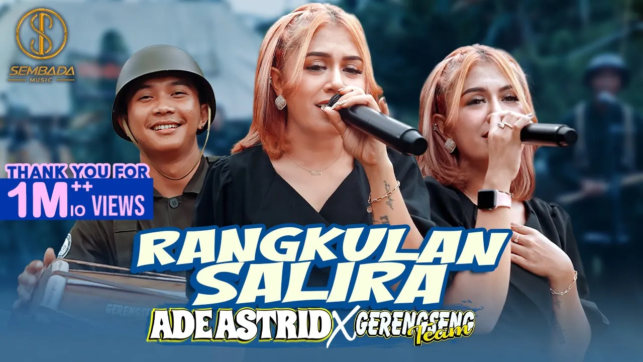 ADE ASTRID X GERENGSENG TEAM - RANGKULAN SALIRA (OFFICIAL MUSIC VIDEO) backdrop