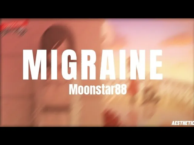Moonstar88 - Migraine(Lyrics) || Oo nga pala, hindi nga pala tayo✨ || Aesthetic Chill Vibes background
