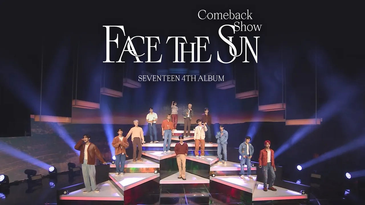 SEVENTEEN(세븐틴) - 노래해 ('bout you) @Comeback Show 'Face the Sun' background