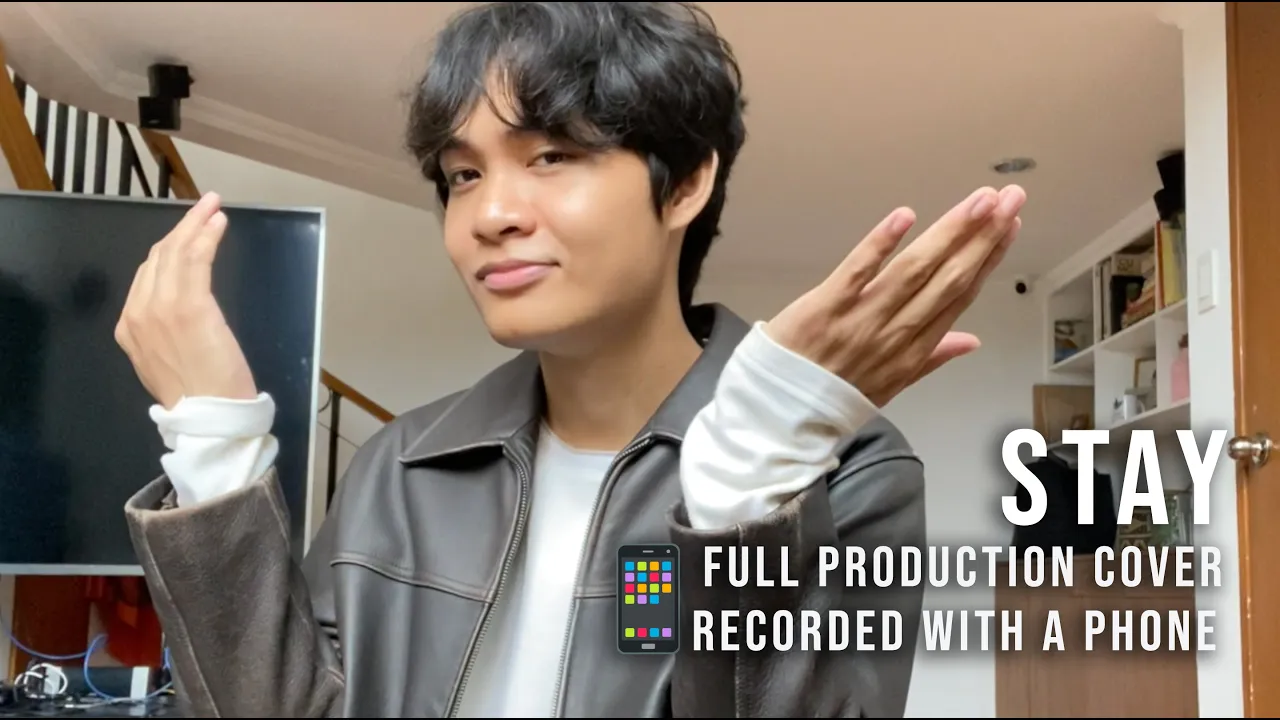 Stay (Kid Laroi & Justin Bieber) Full Production Cover but recorded with a phoneđ±