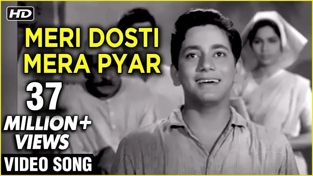 Meri Dosti Mera Pyar Video Song | Dosti | Mohammad Rafi Hit Songs | Laxmikant Pyarelal background